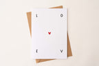 Postkarte "LOVE" DIN A6
