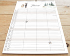 Familienkalender 2026 | DIN A3 Wandkalender 4/ 5/ 6 Spalten
