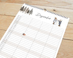 Familienkalender 2026 | DIN A3 Wandkalender 4/ 5/ 6 Spalten