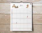 Familienkalender 2026 | DIN A3 Wandkalender 4/ 5/ 6 Spalten