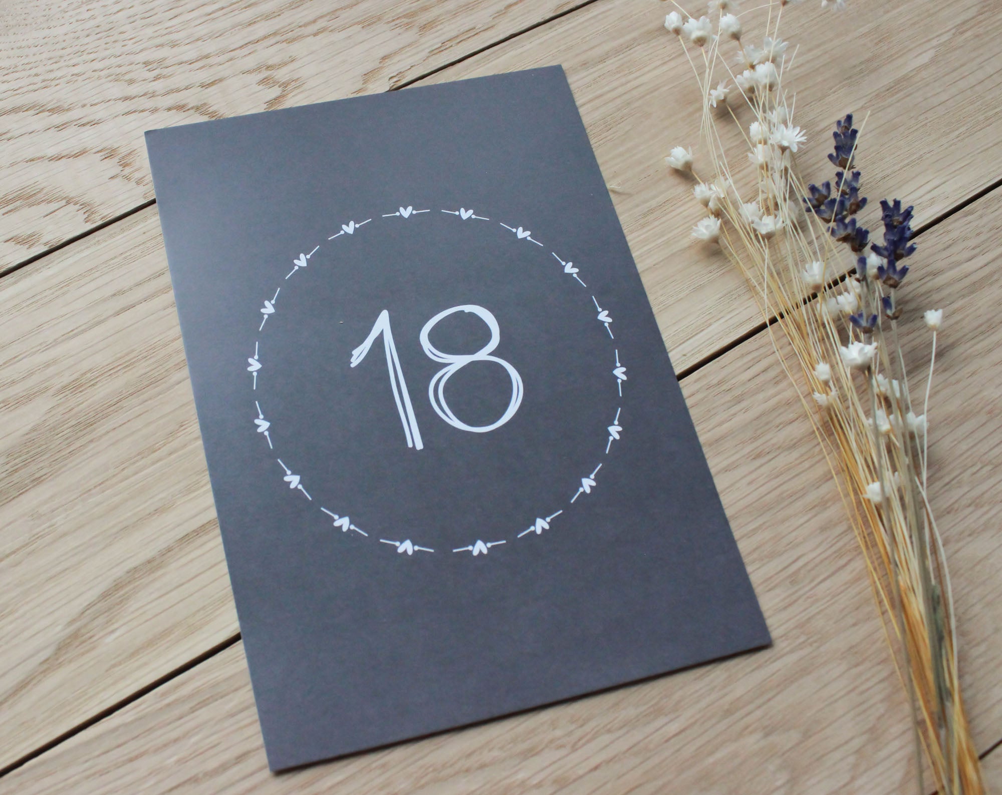 24 wunderschöne Adventskalender-Karten DIN A6