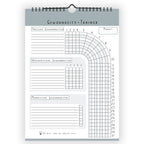 Habit Tracker Gewohnheitstrainer blau A4