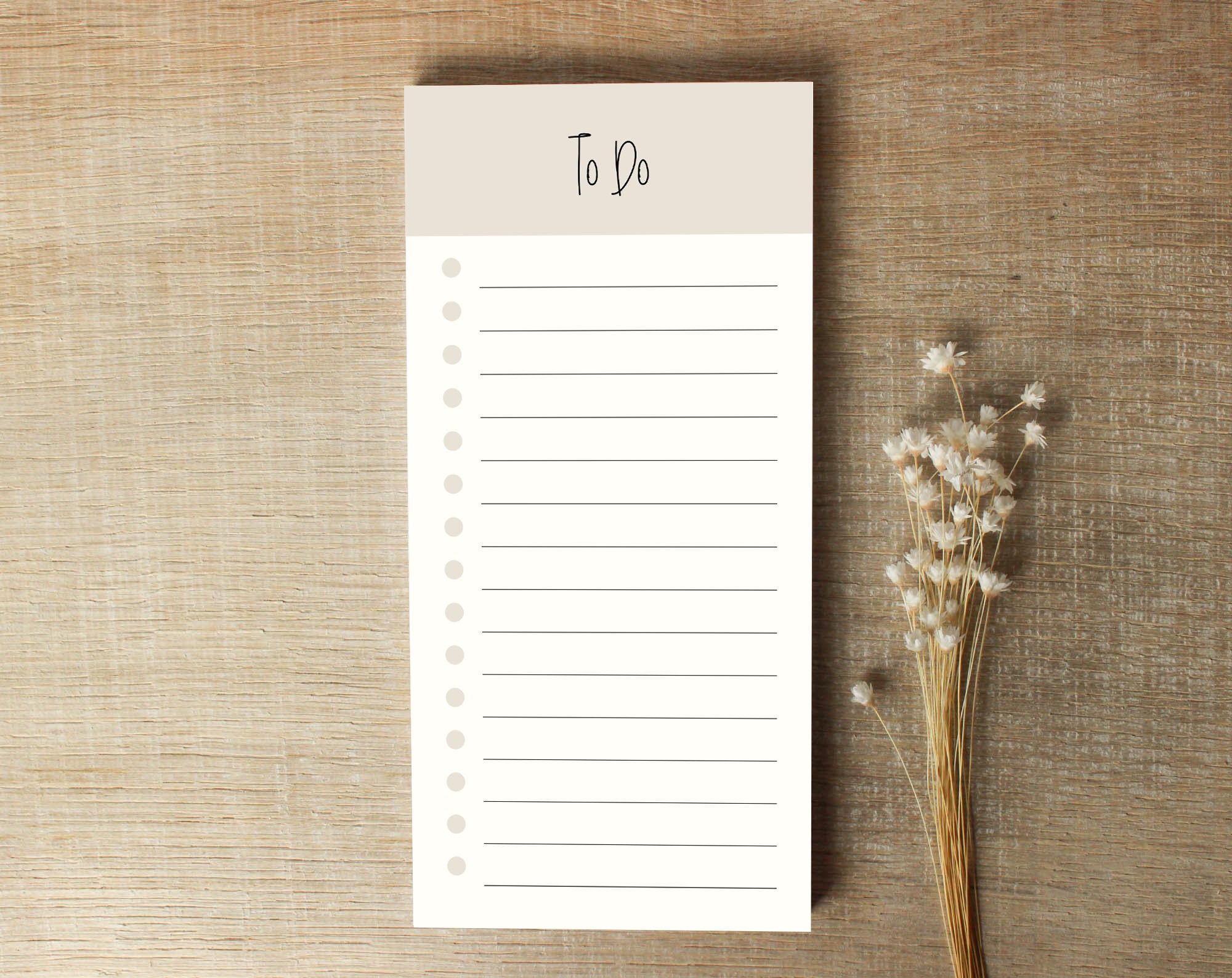 To-Do-Liste DIN lang - 50 Blatt