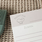 Rezeptblock A5 auf extra starkem Papier