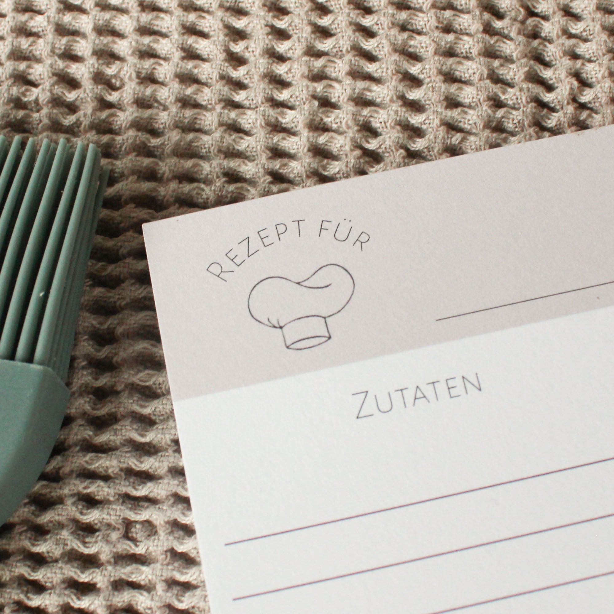 Rezeptblock A5 auf extra starkem Papier