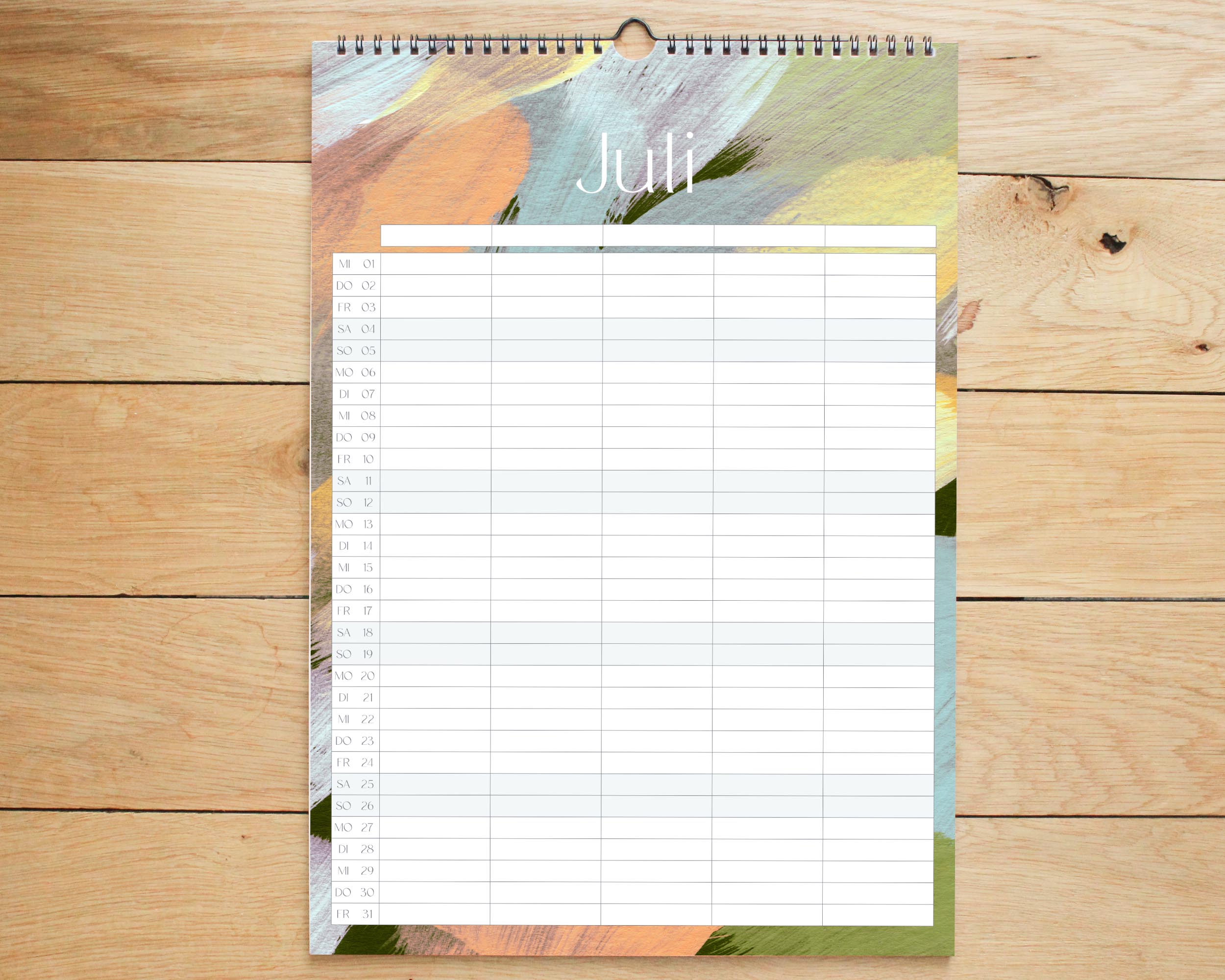 Familienkalender 2026 A3