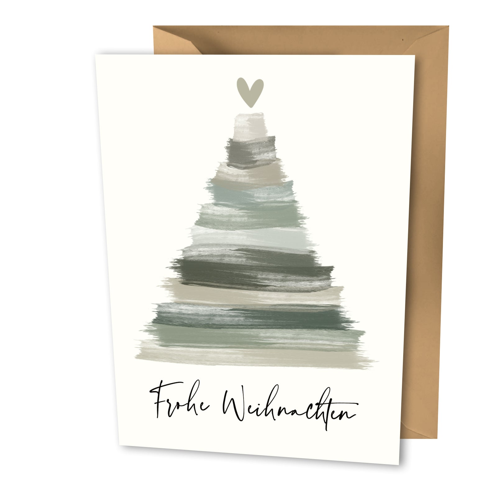 Weihnachtskarte "Frohe Weihnachten"