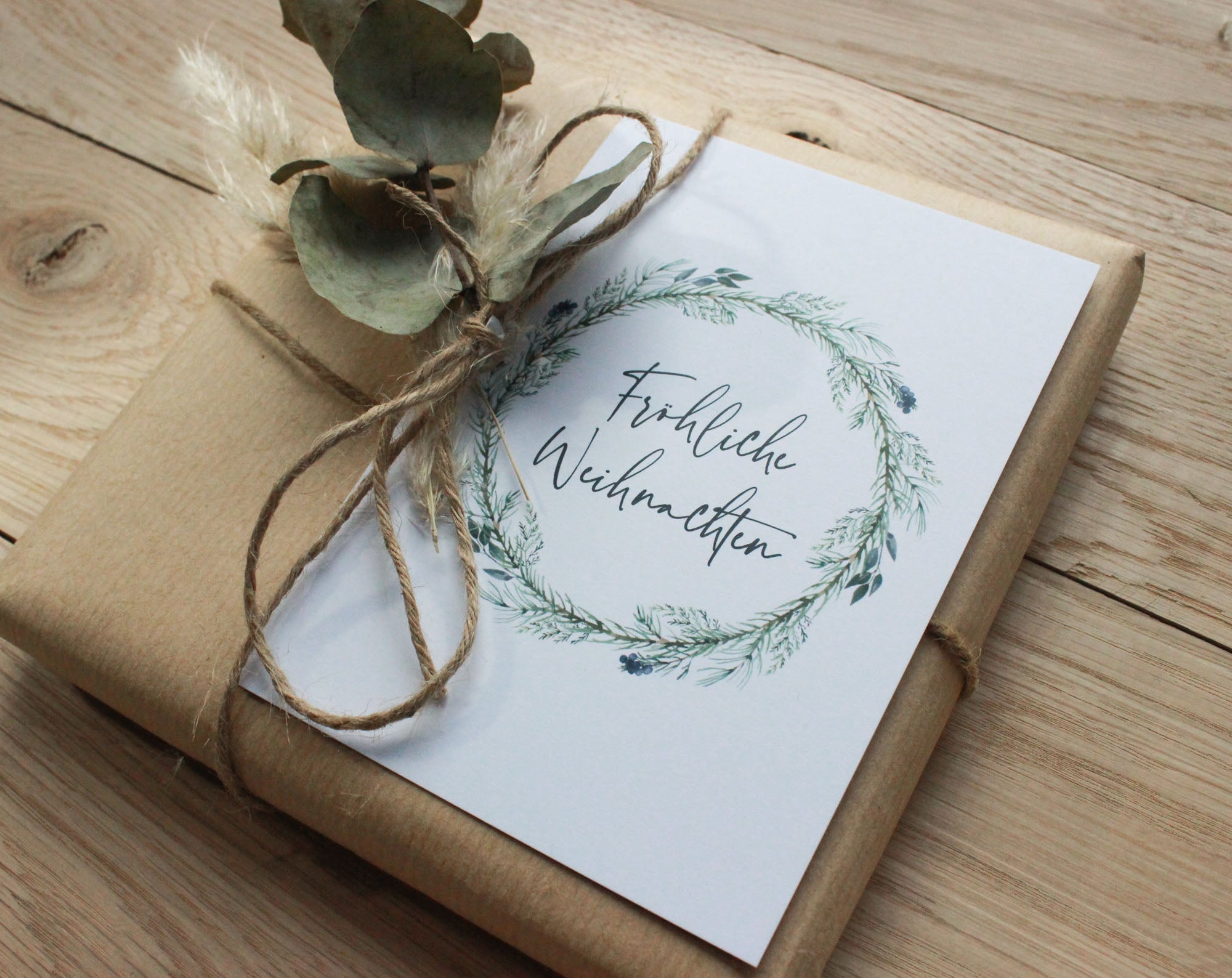 3er Set Weihnachtskarten A6