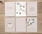 Weihnachtskarten 6er Set