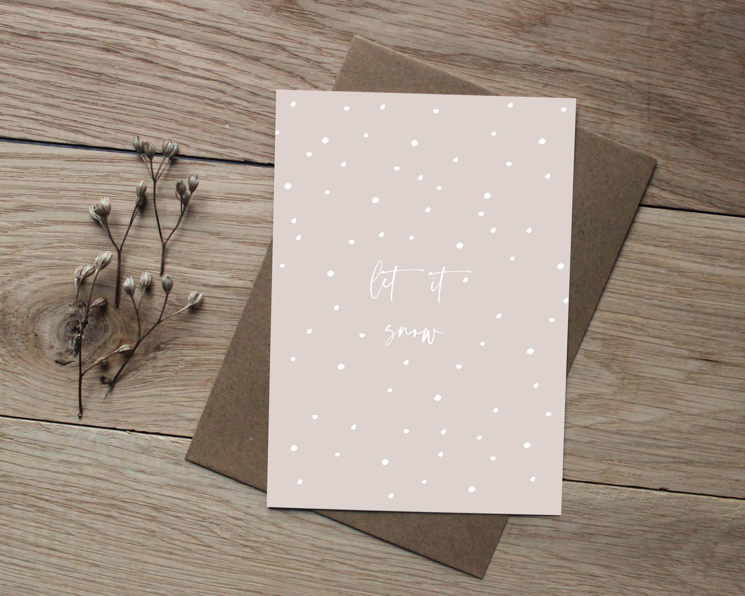 Weihnachtskarten 6er Set