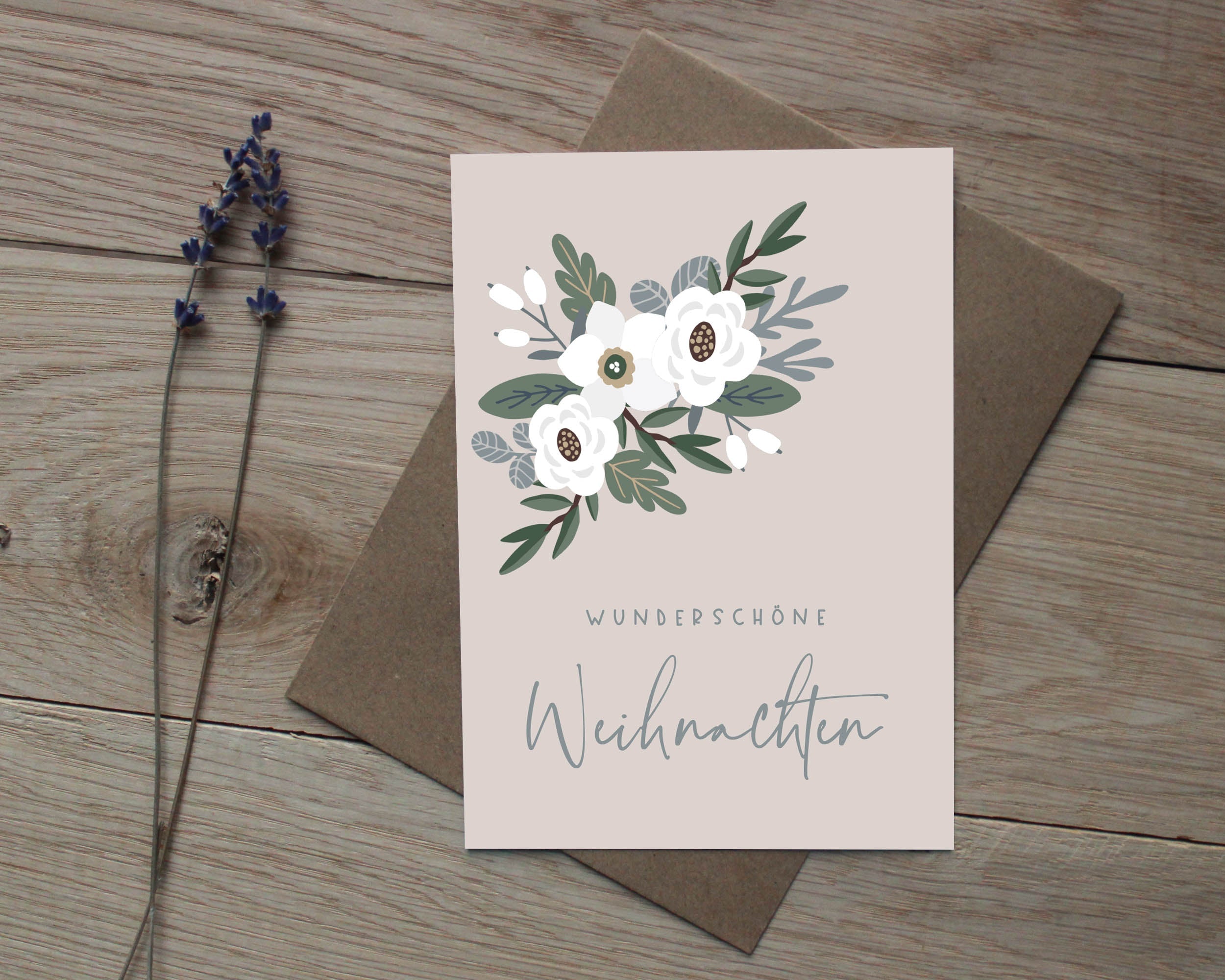 Weihnachtskarten 6er Set