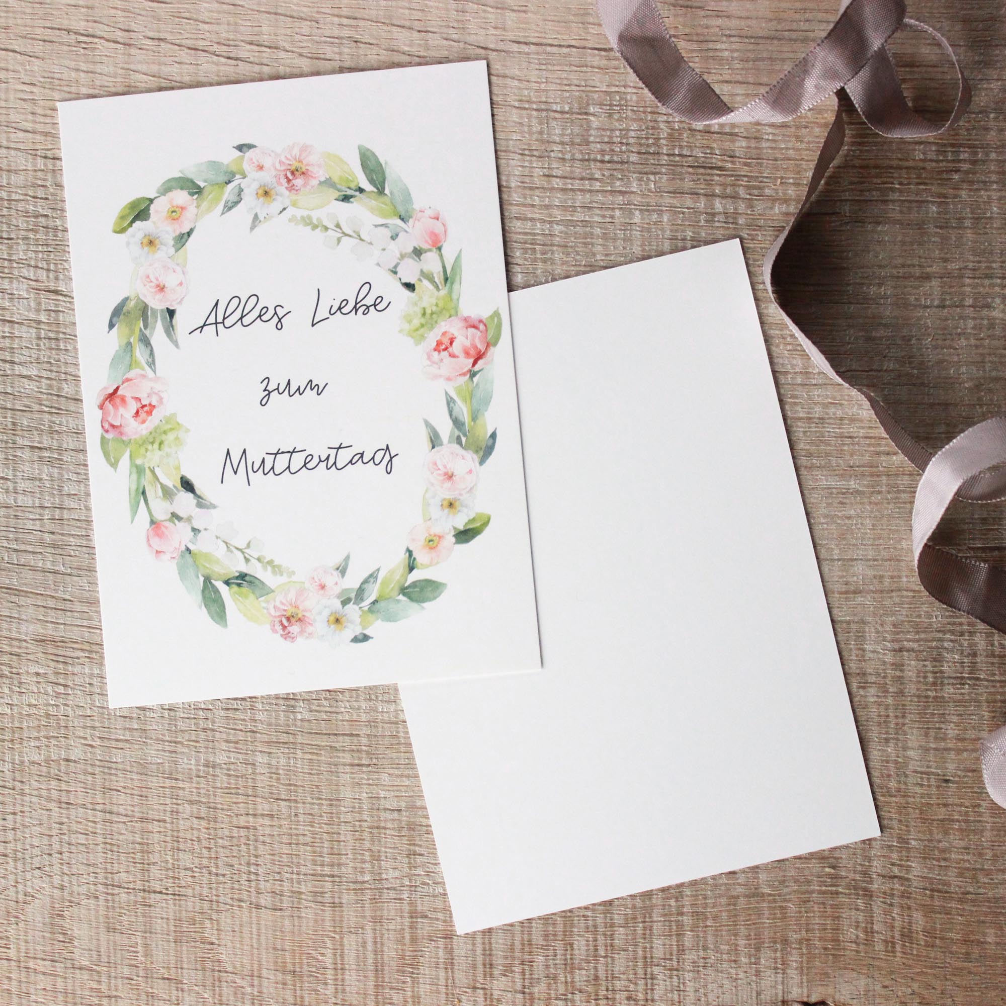 Muttertagskarte DIN A6