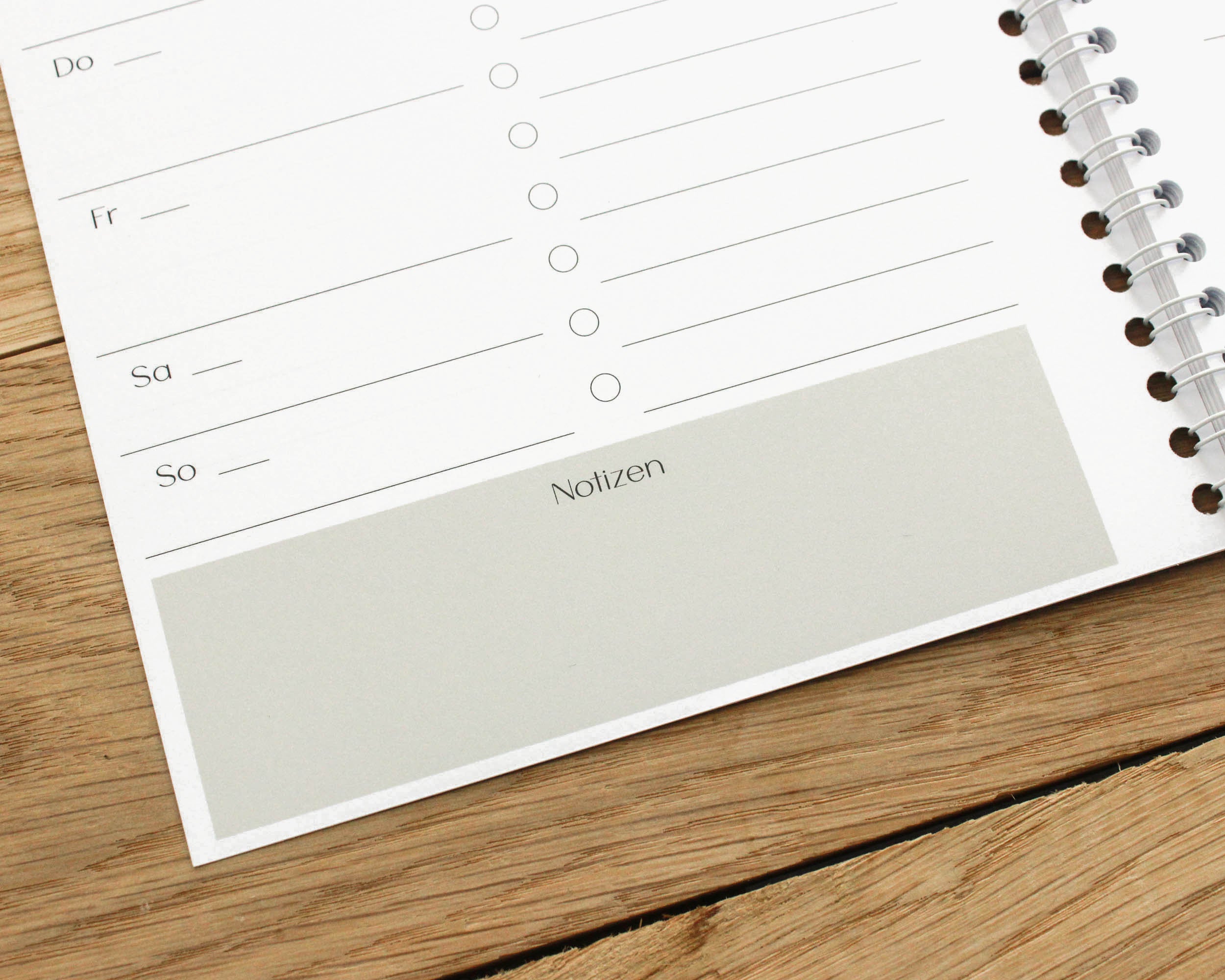 Wochenplaner Ringbuch A5