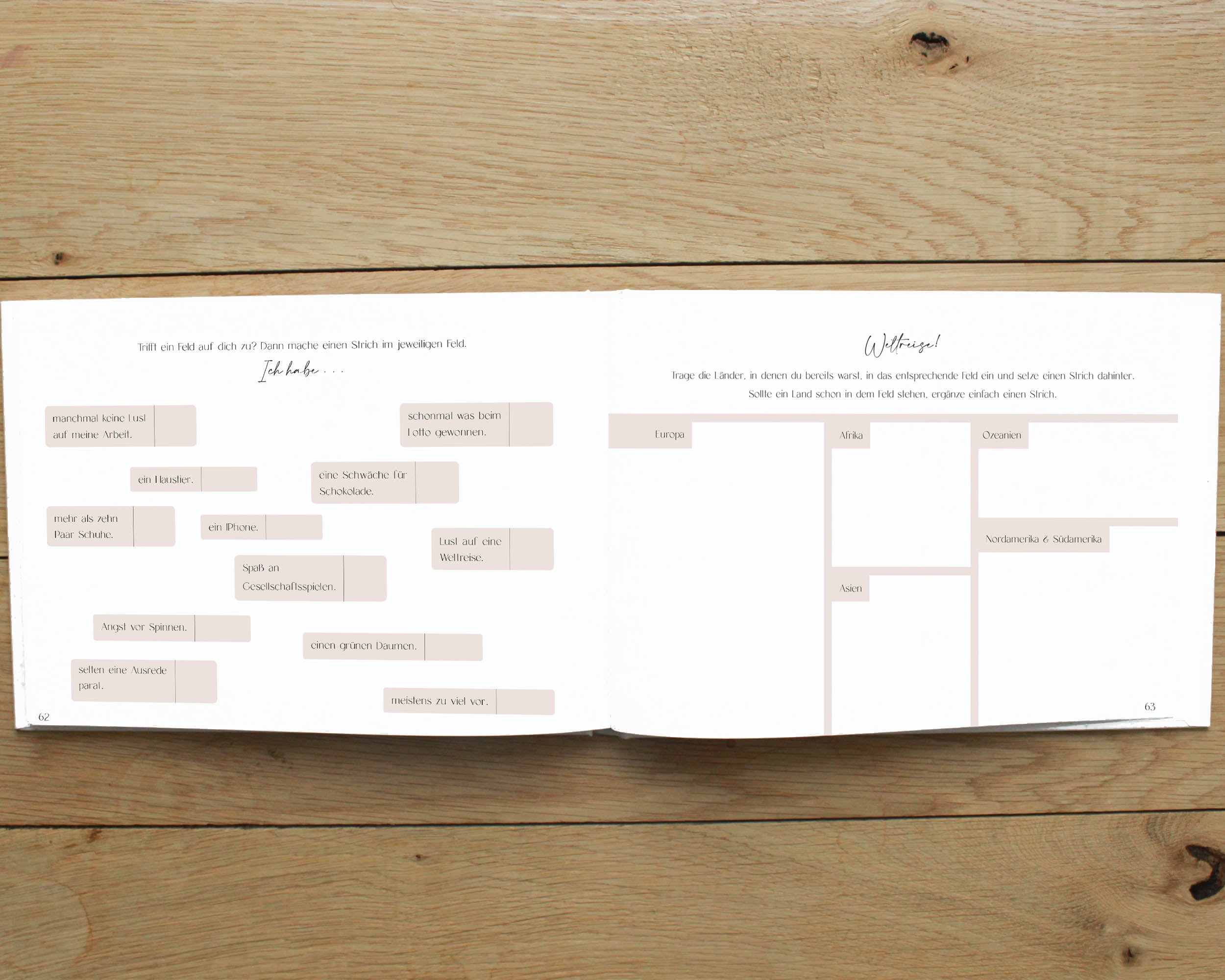 Freundebuch für Erwachsene 26 Freunde