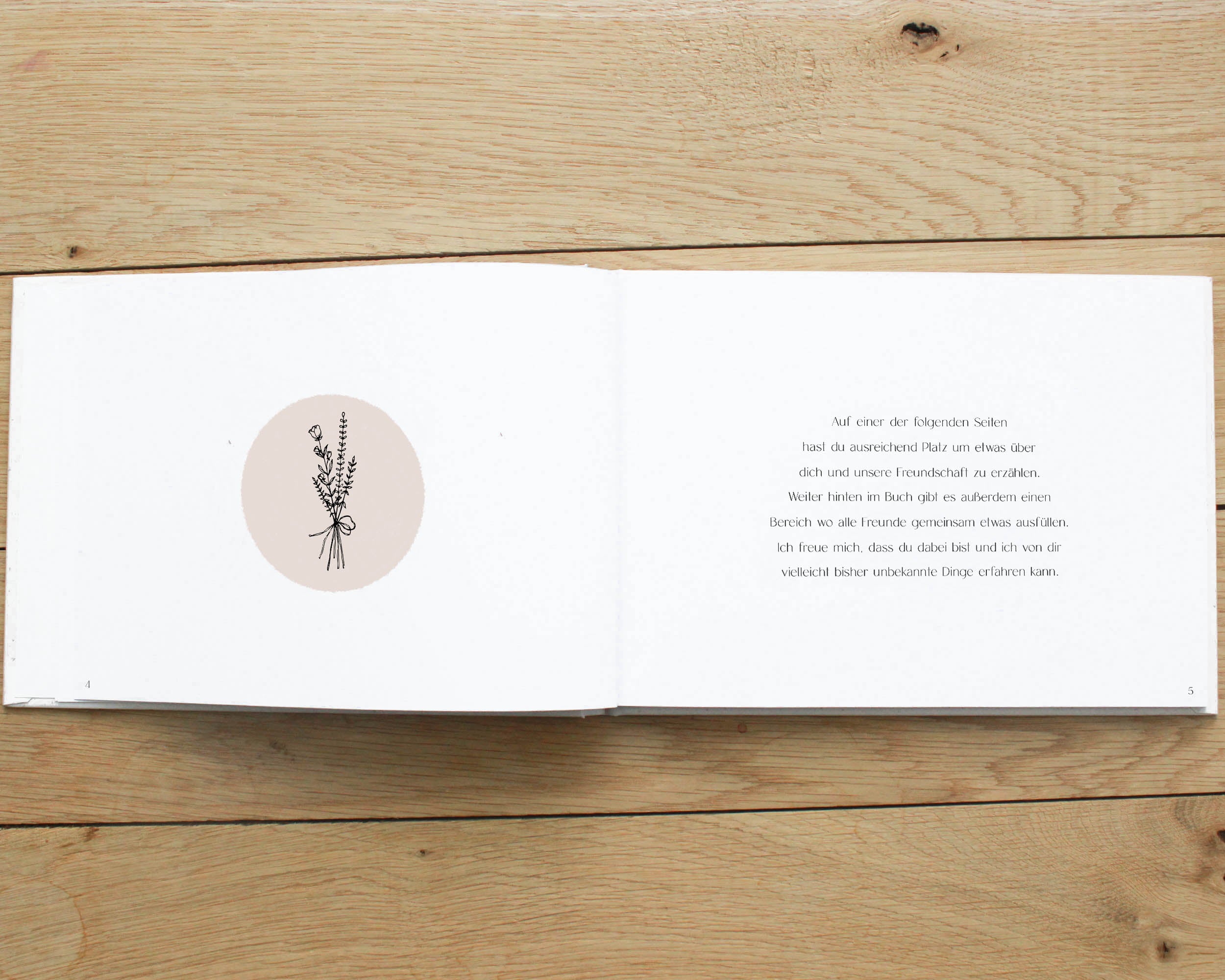 Freundebuch für Erwachsene 26 Freunde