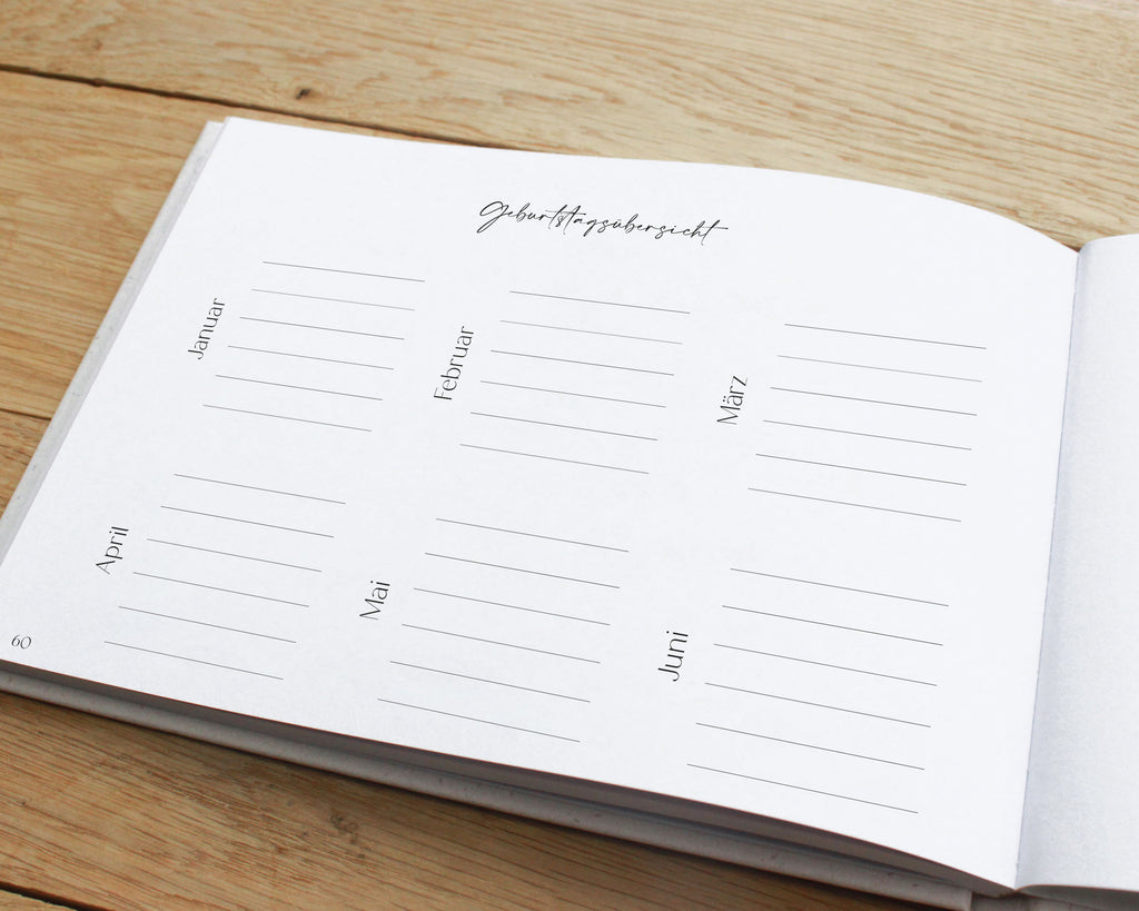 Freundebuch für Erwachsene 26 Freunde