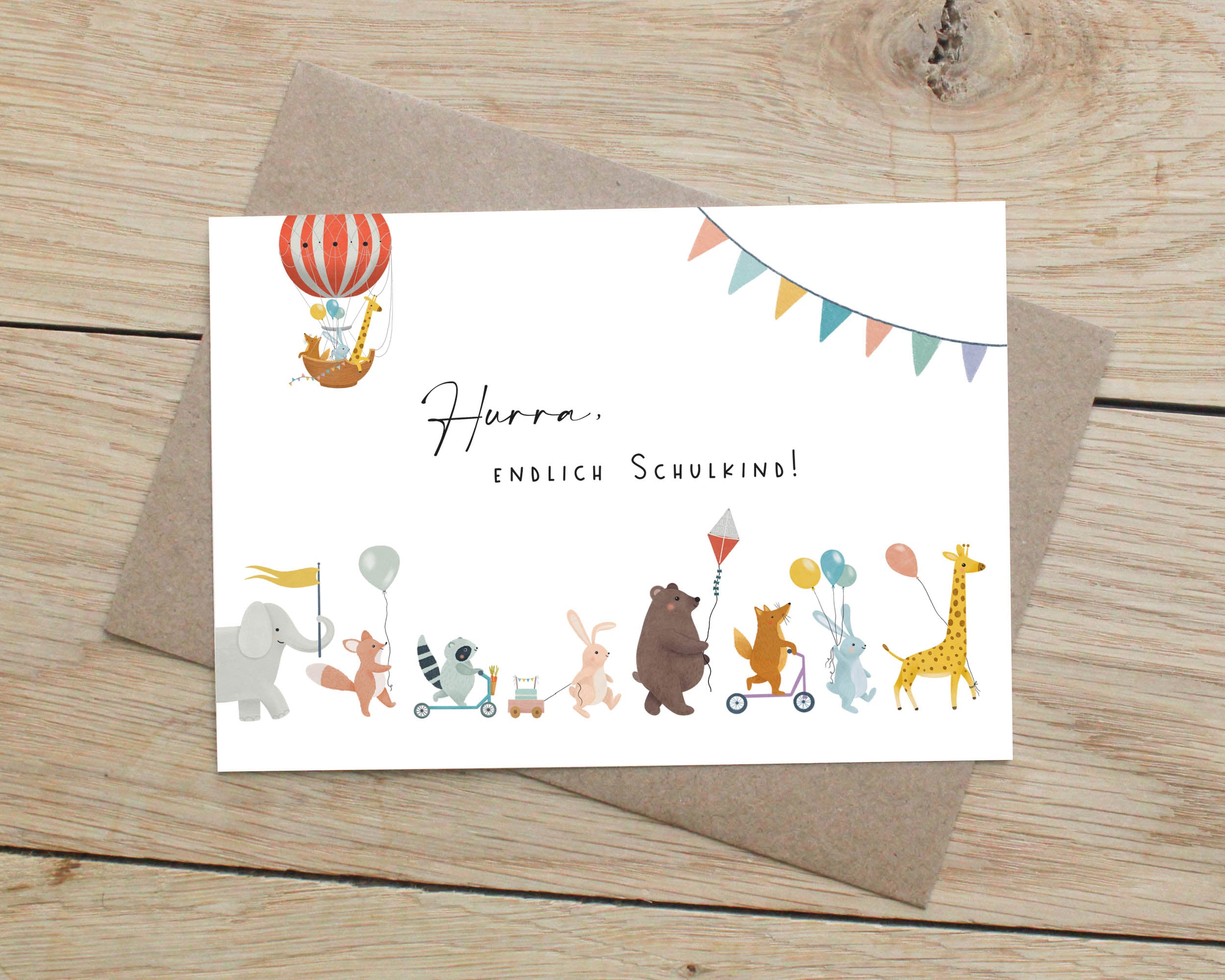 Karte zur Einschulung A6