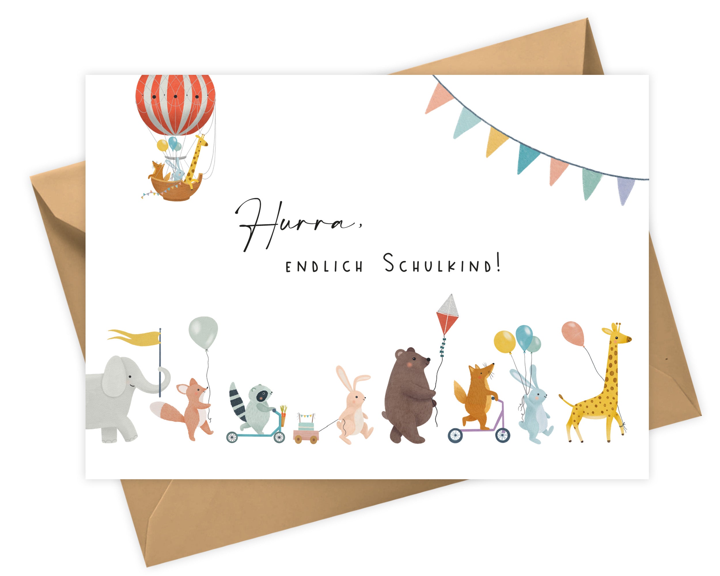 Karte zur Einschulung A6