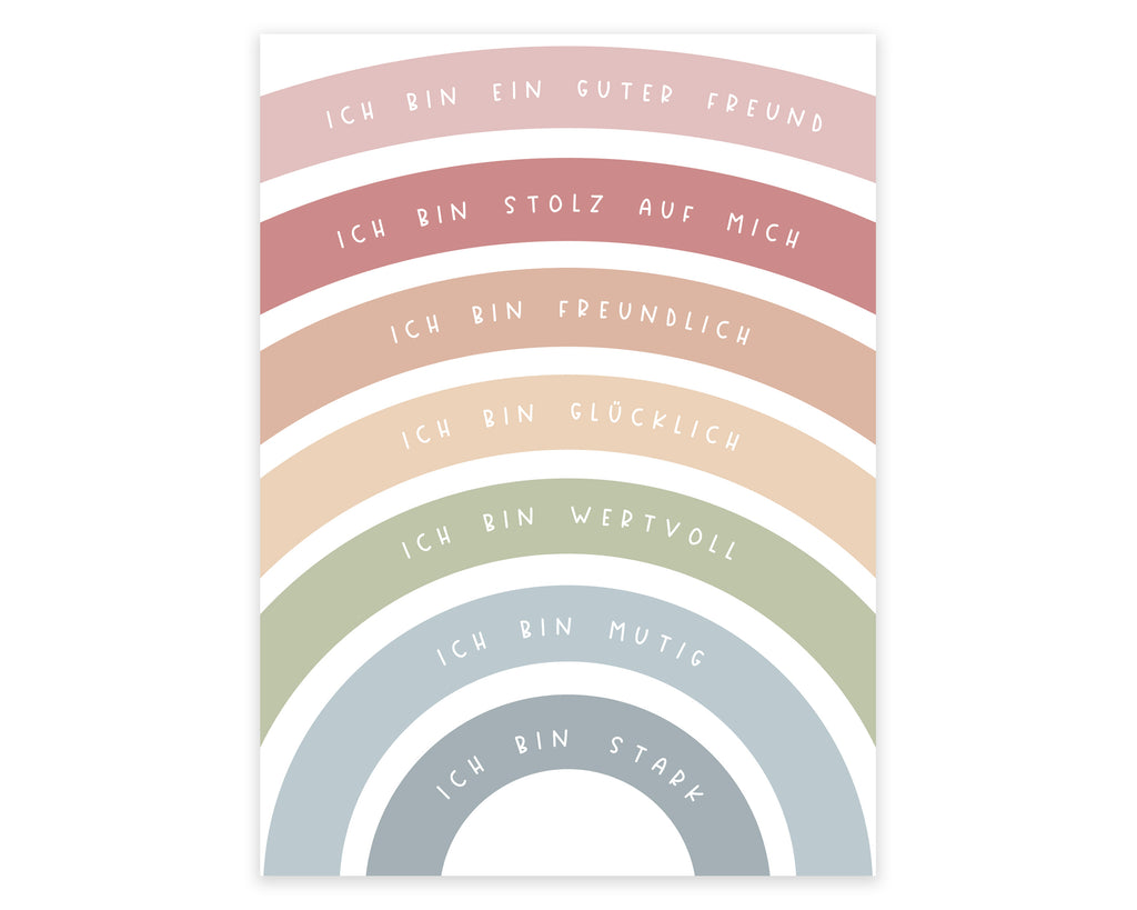 Affirmationsposter A3