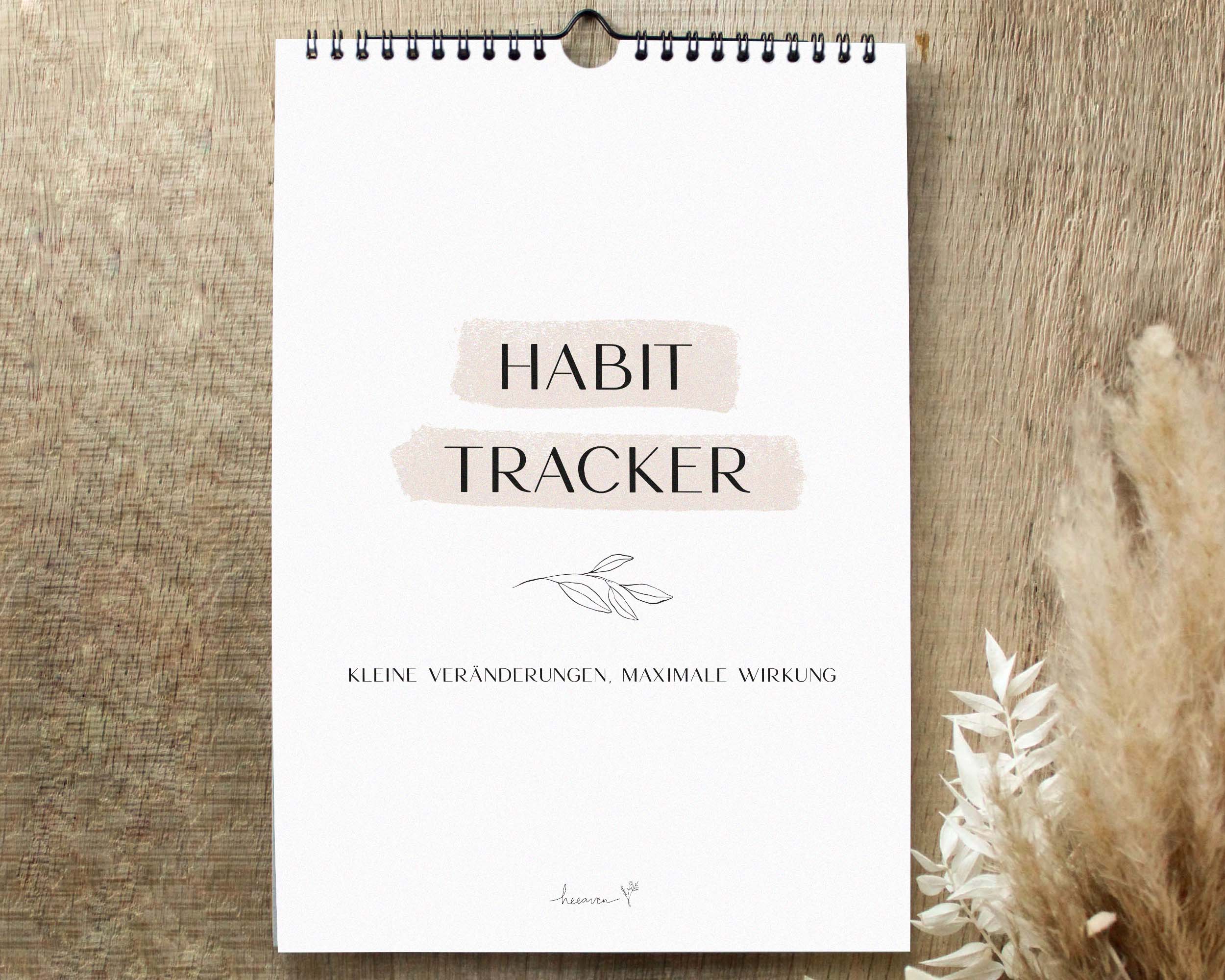 Habit Tracker DIN A4