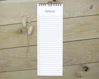 Geburtstagskalender schwarz/weiß