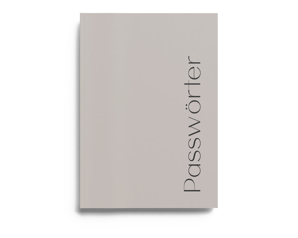 Passwort Buch Softcover A5