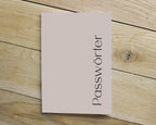 Passwort Buch Softcover A5