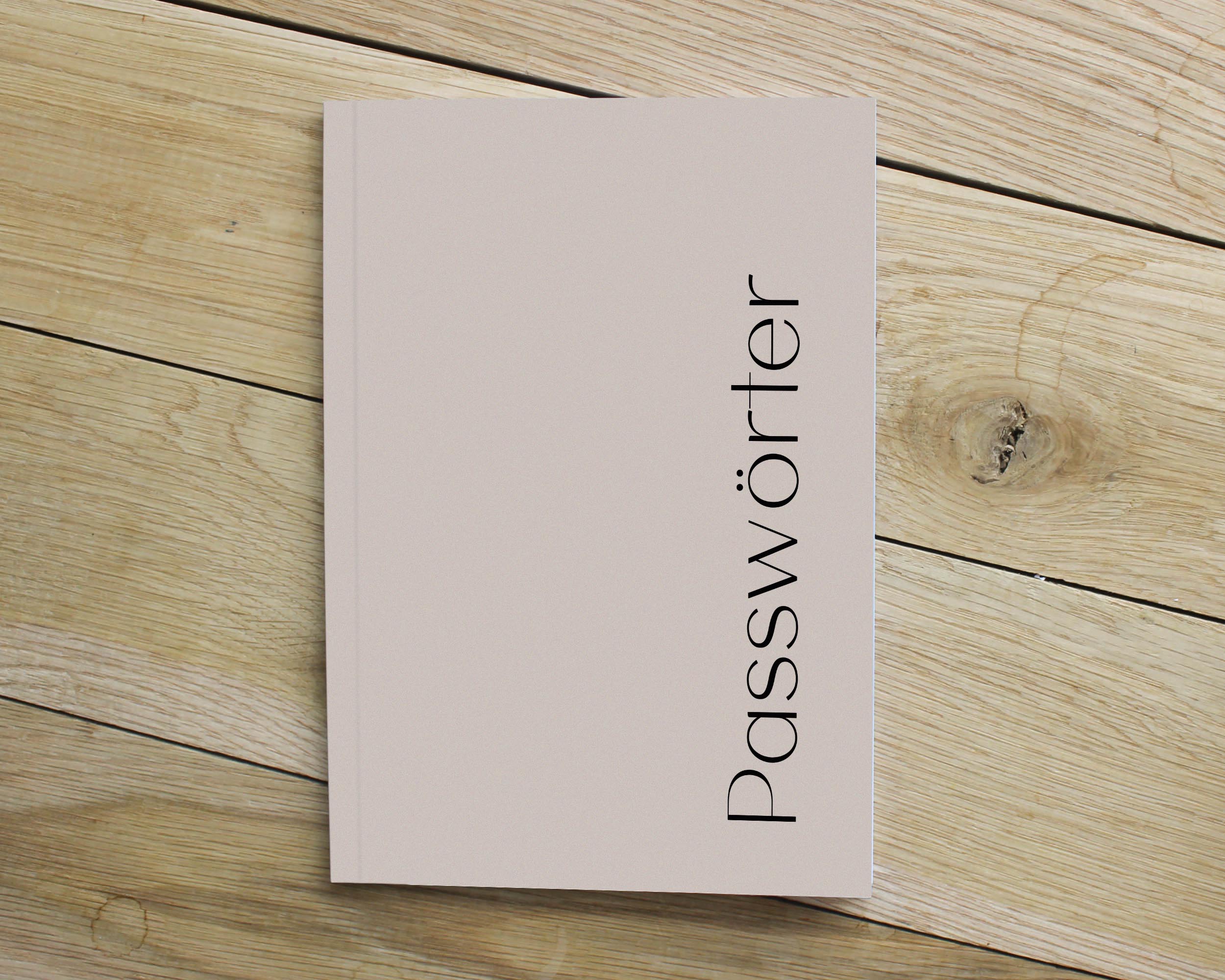 Passwort Buch Softcover A5
