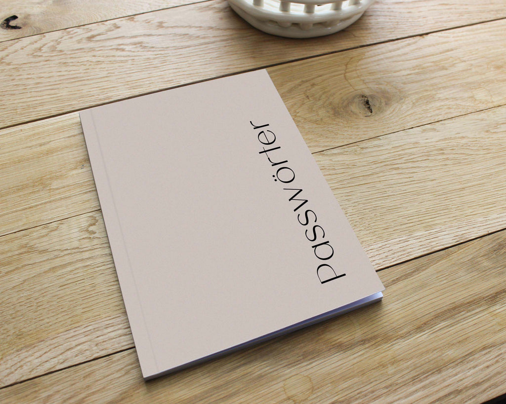 Passwort Buch Softcover A5