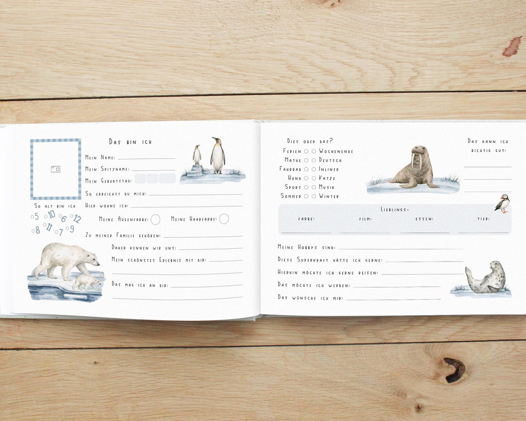 Freundebuch für Kinder Grundschule