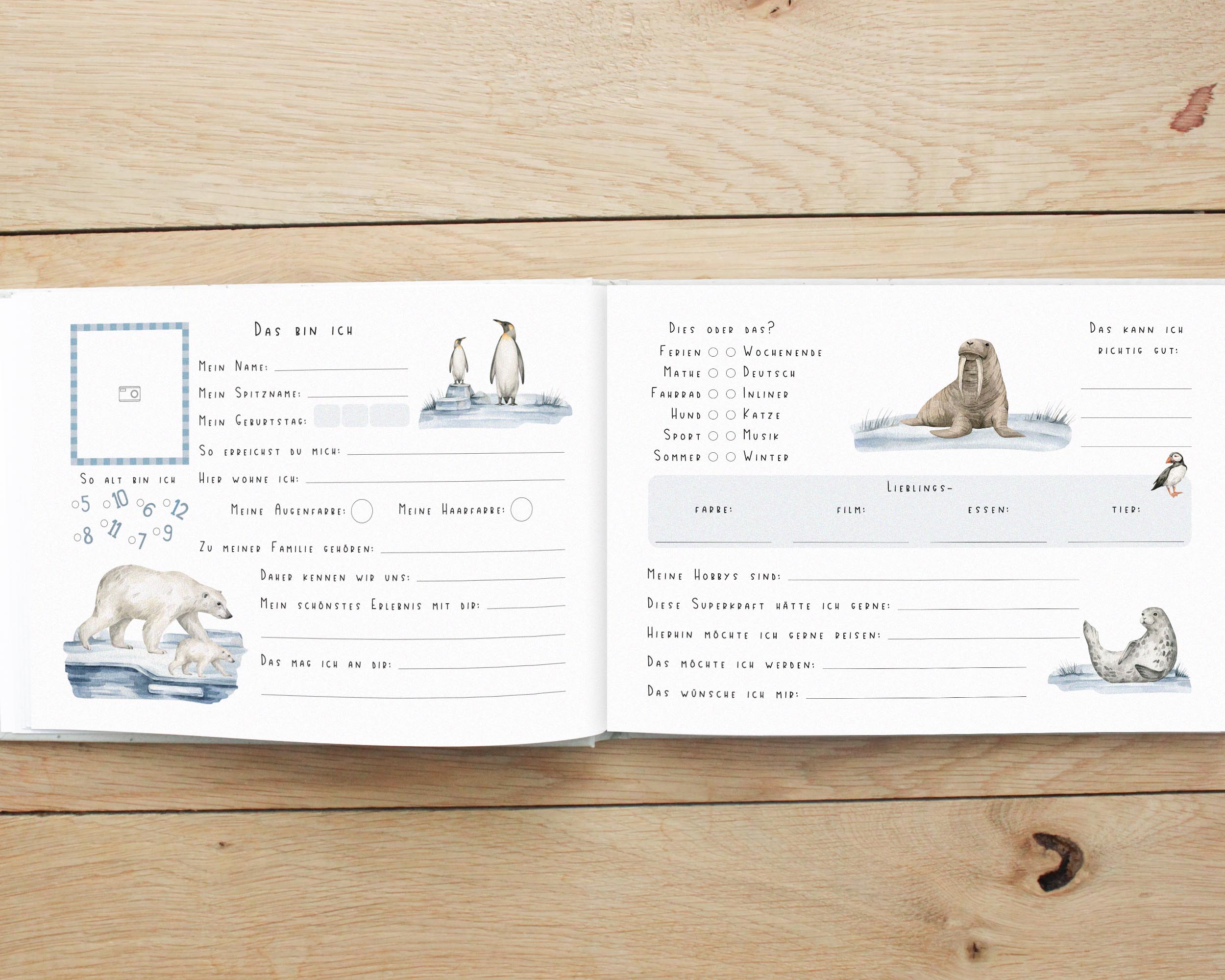 Freundebuch für Kinder Grundschule