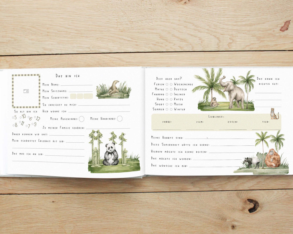 Freundebuch für Kinder Grundschule