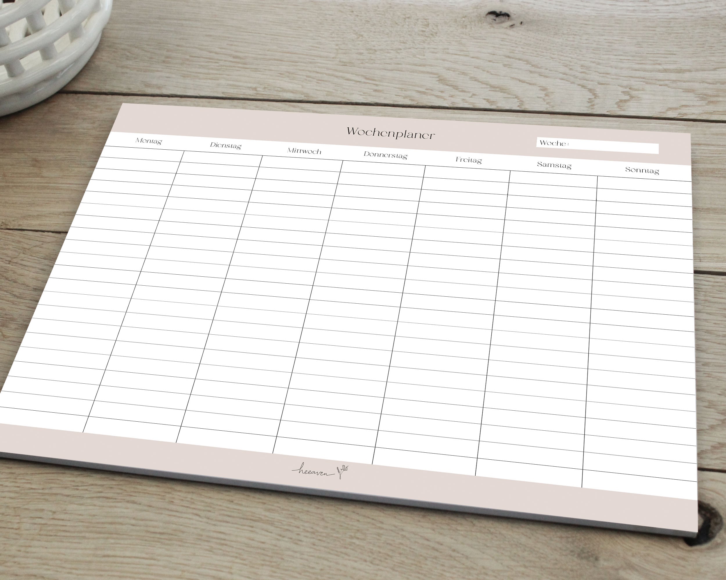 Wochenplaner A4