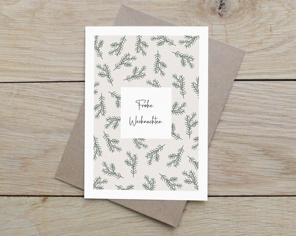 3er Set Weihnachtskarten