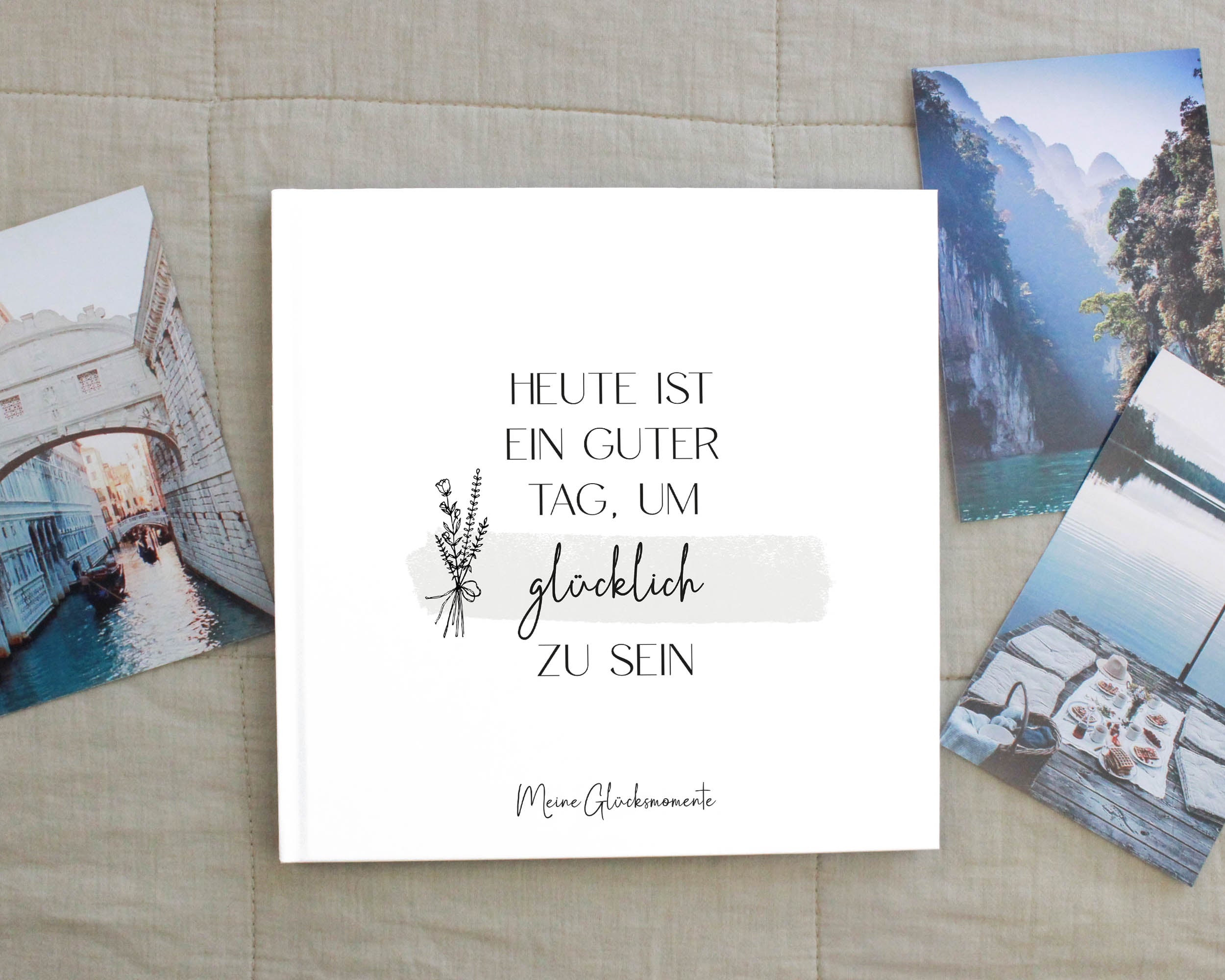 Momentensammler Hardcover quadratisch 21 cm x 21 cm
