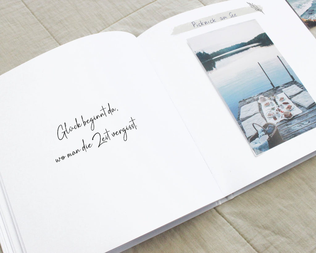Momentensammler Hardcover quadratisch 21 cm x 21 cm