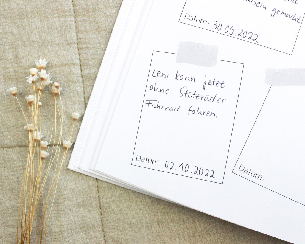 Momentensammler Hardcover quadratisch 21 cm x 21 cm