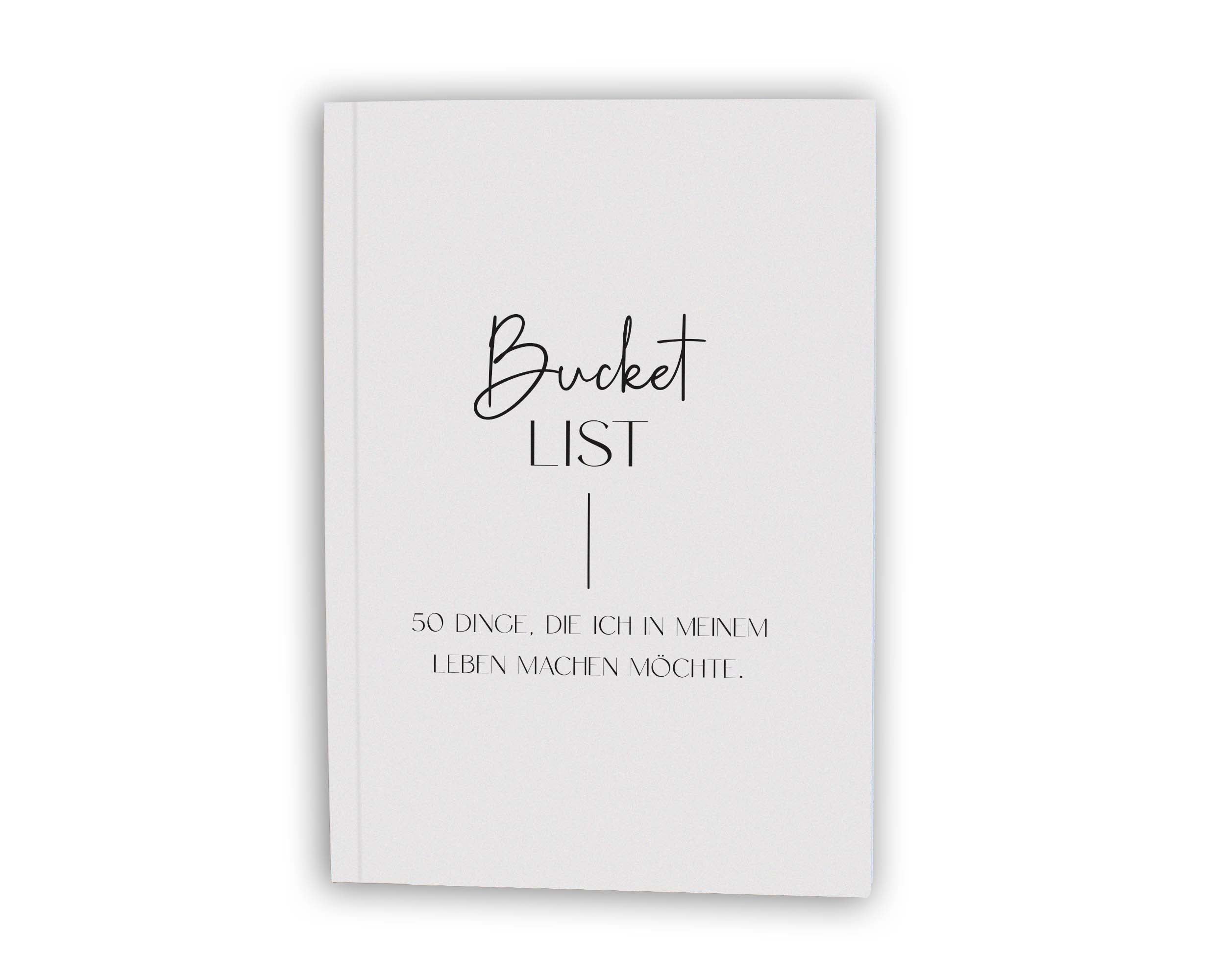 Bucket List zum Selbst Ausfüllen Softcover A5