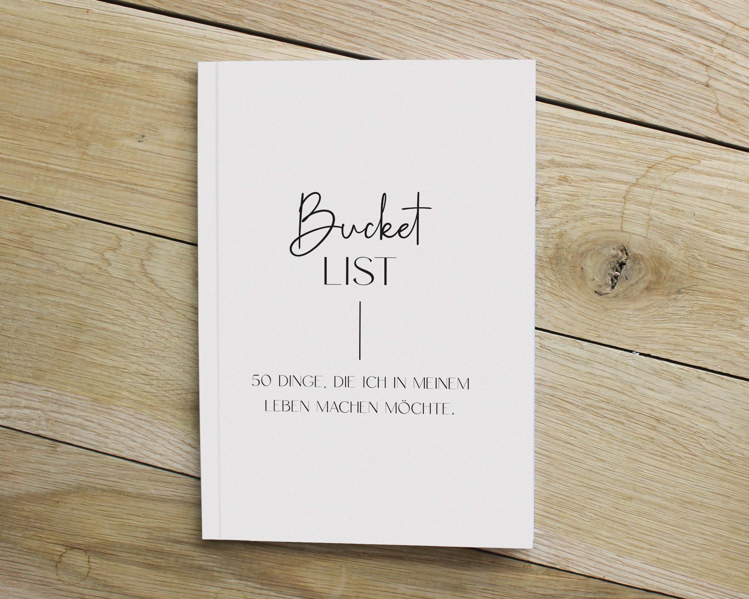 Bucket List zum Selbst Ausfüllen Softcover A5