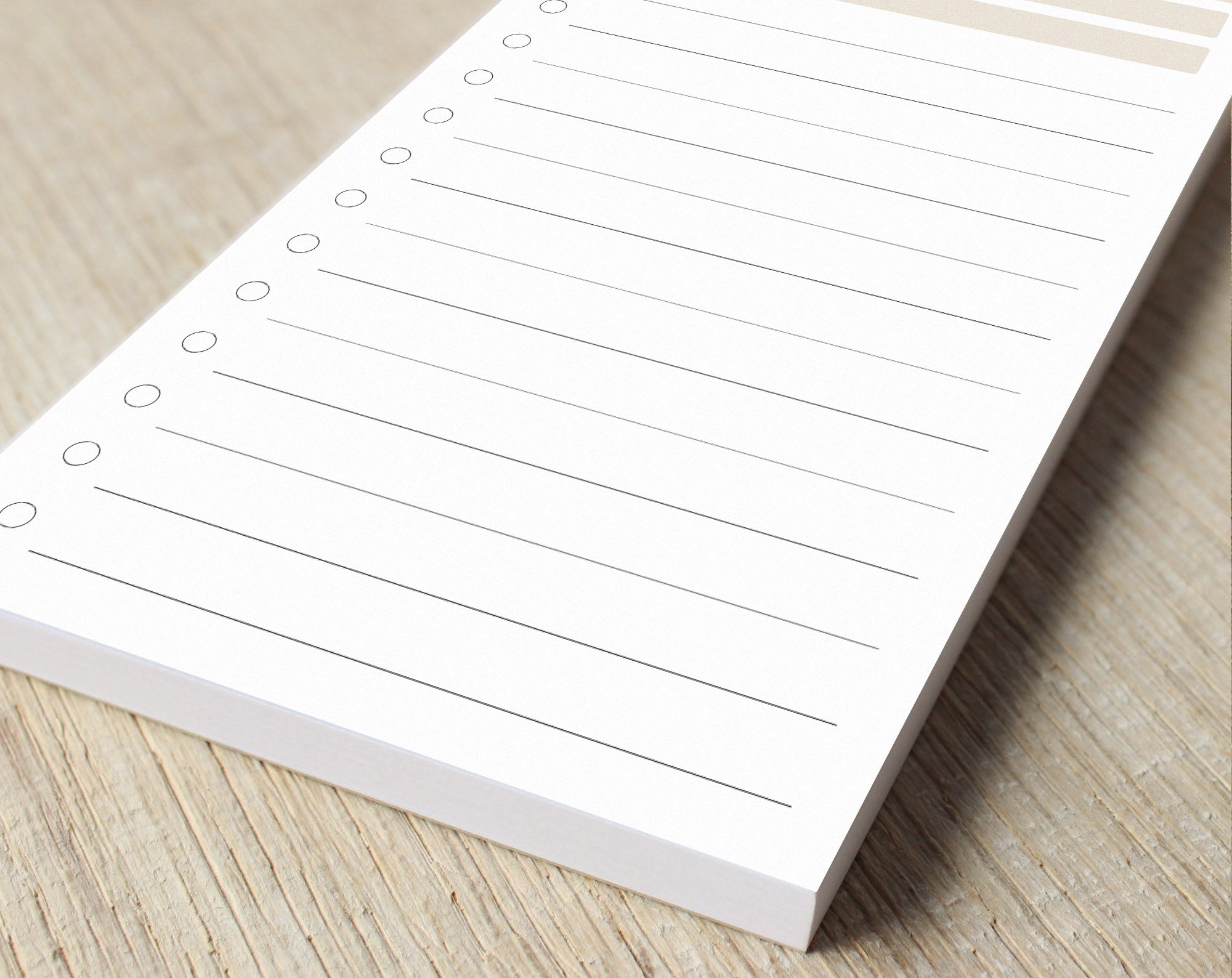 To-Do-Liste DIN lang - 50 Blatt