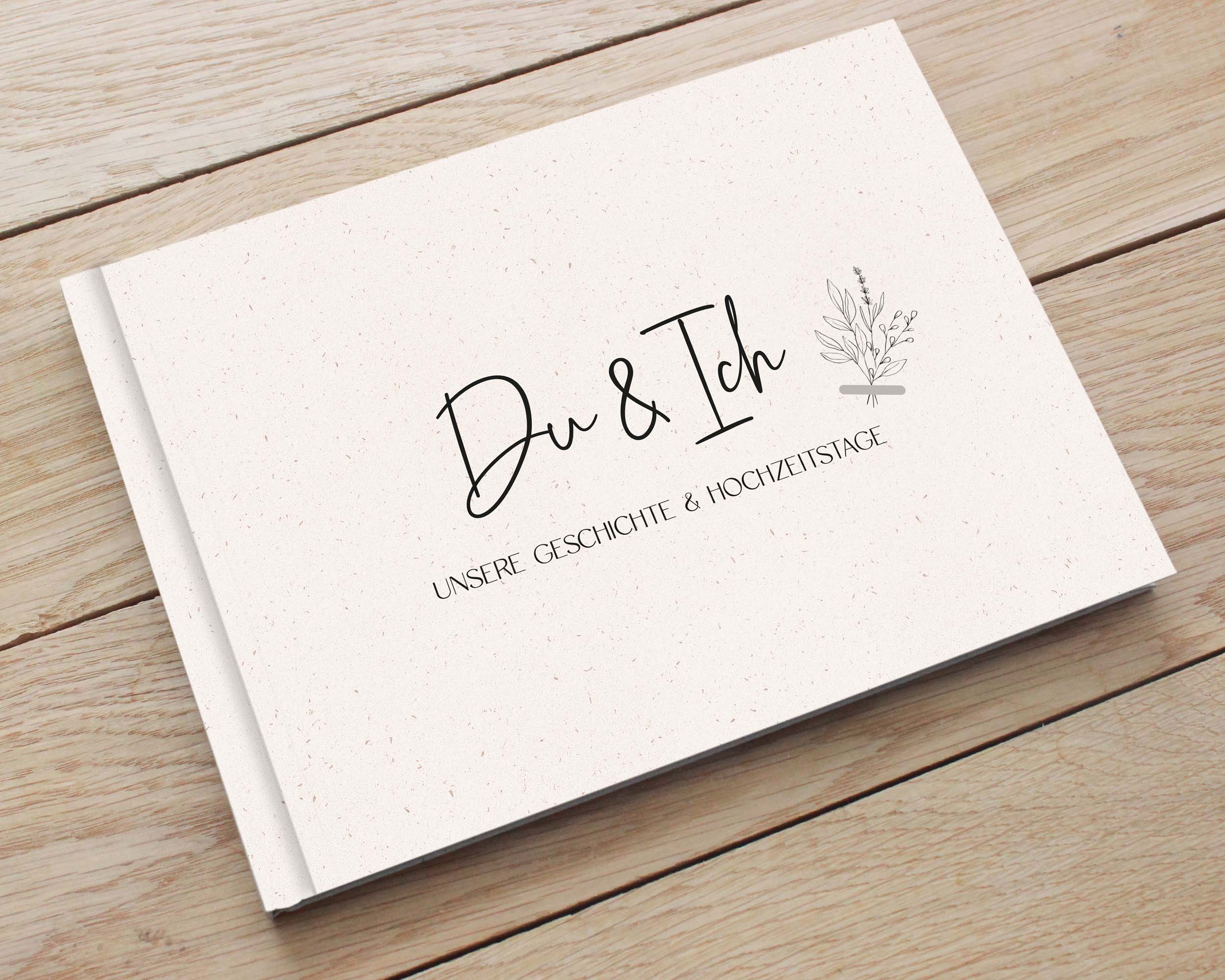 Unsere Hochzeitstage | Erinnerungsalbum DIN A5