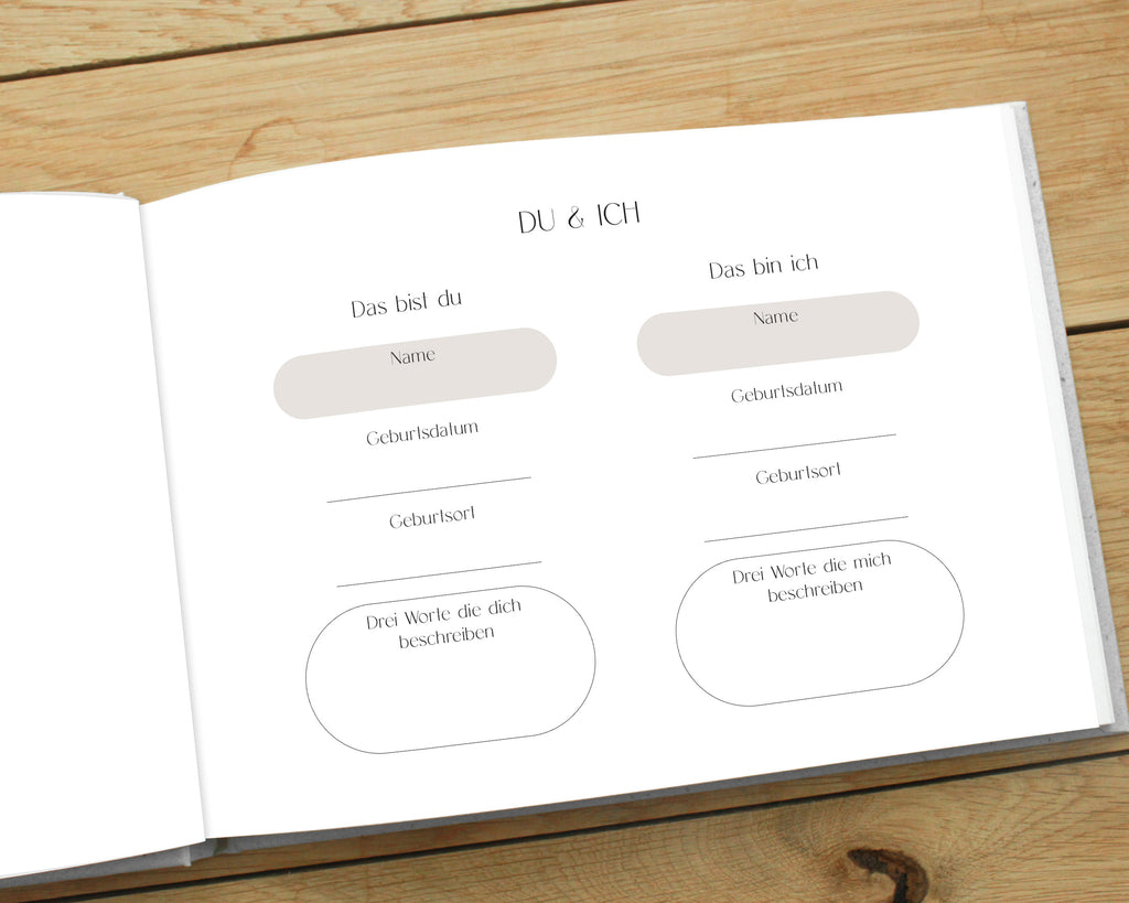 Unsere Hochzeitstage | Erinnerungsalbum DIN A5