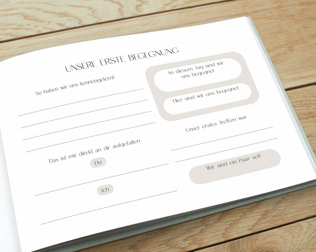 Unsere Hochzeitstage | Erinnerungsalbum DIN A5