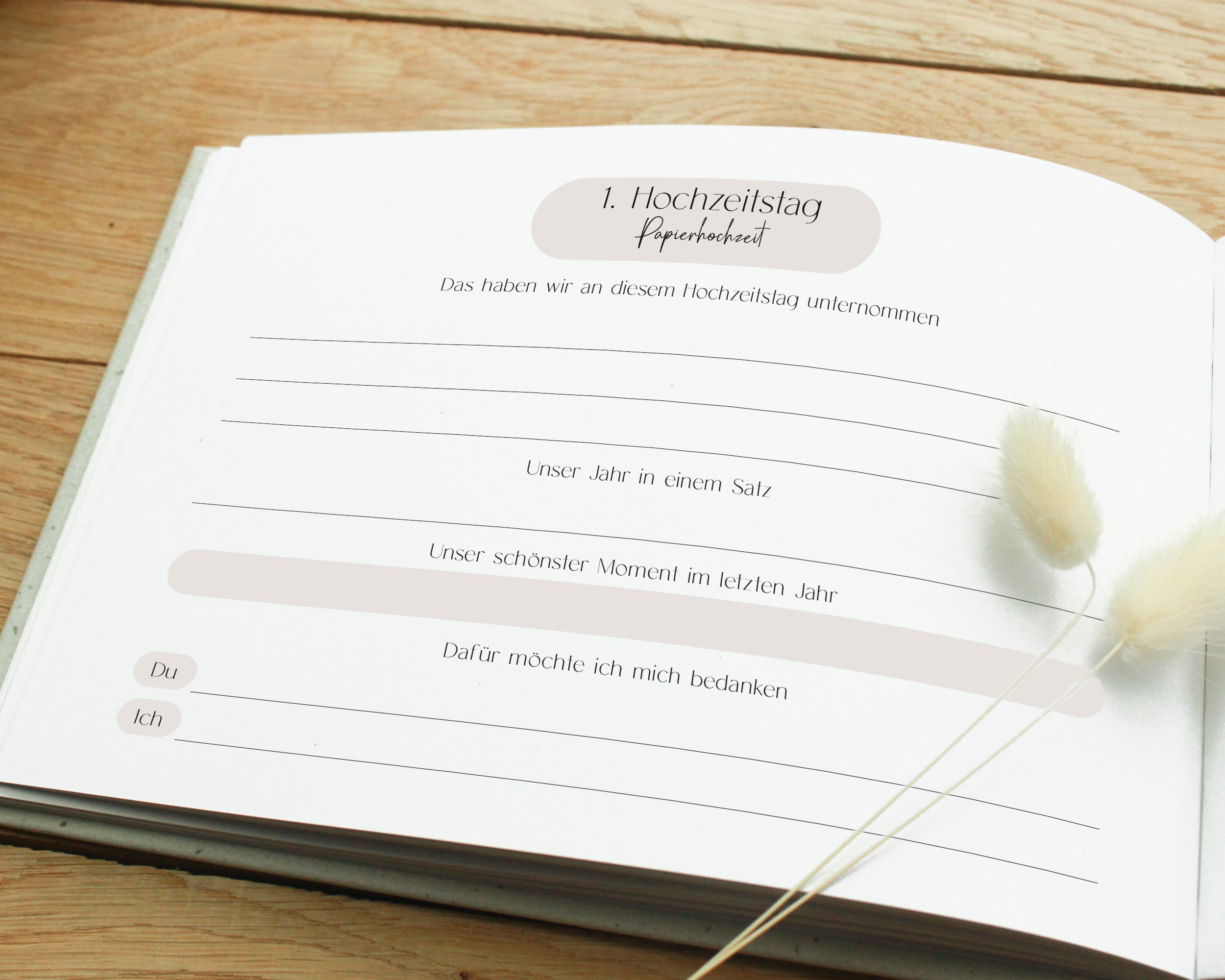 Unsere Hochzeitstage | Erinnerungsalbum DIN A5