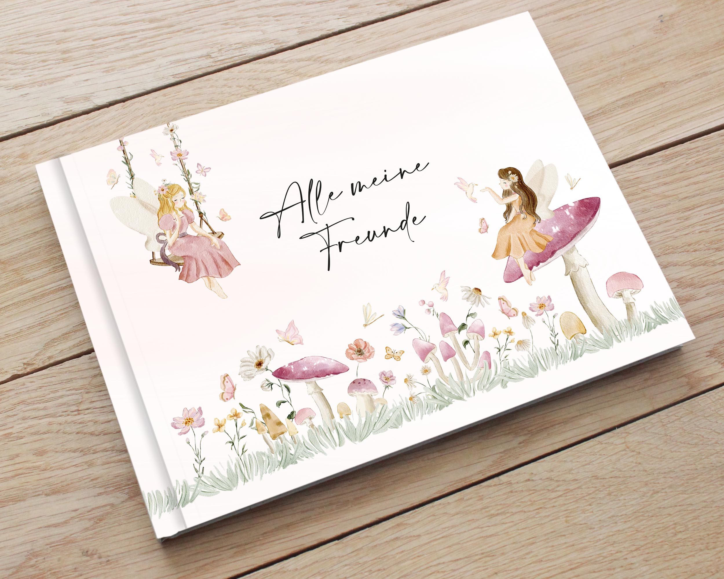Freundebuch Fee für Kinder DIN A5