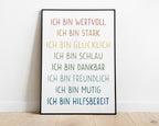 Affirmationsposter A4