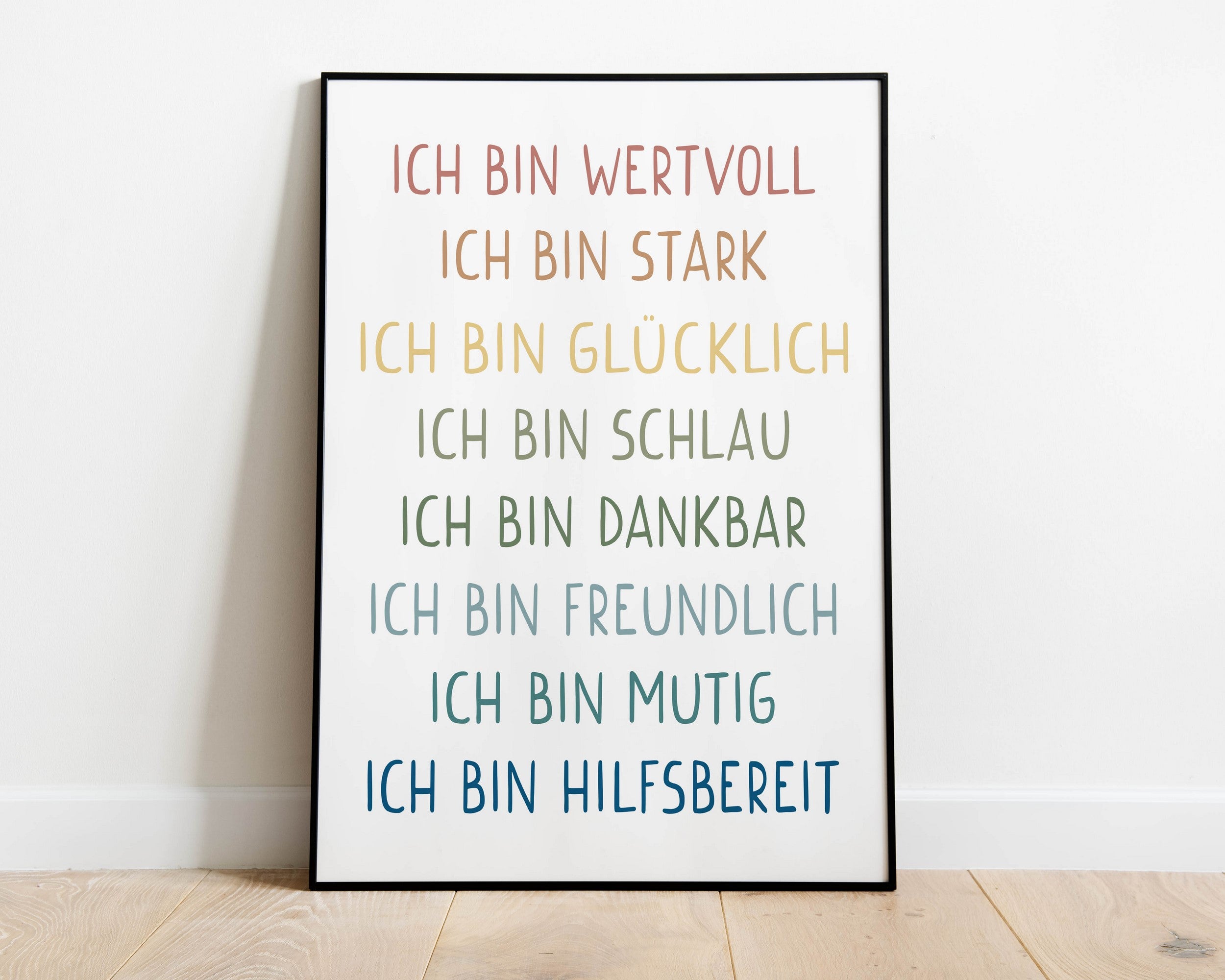 Affirmationsposter A4