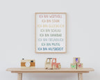 Affirmationsposter A4