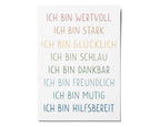 Affirmationsposter A4