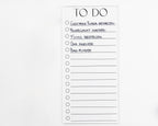 To-Do-Liste Acryl abwischbar DIN lang